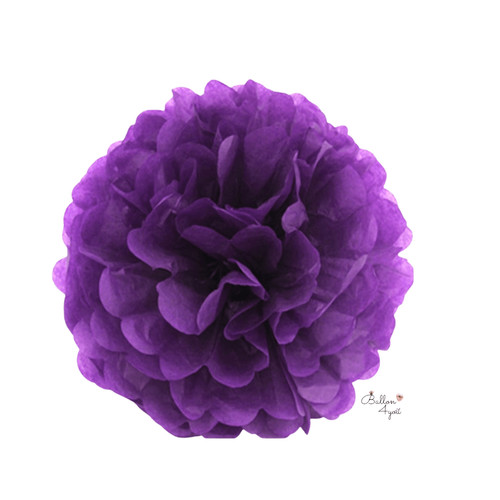 Pompons aus seidenpapier - aus,